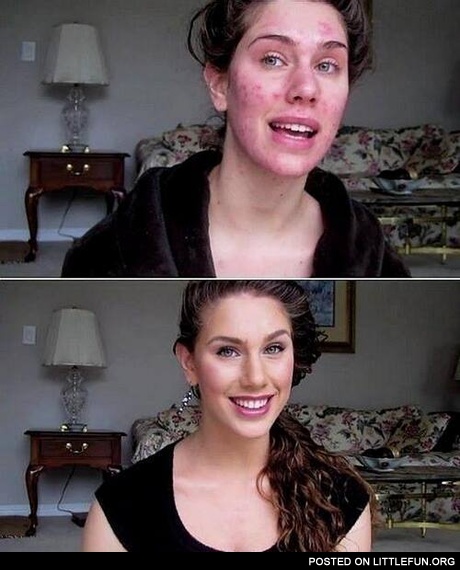 The magic of makeup