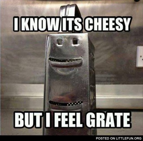 Happy grater