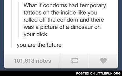 C*ndoms with tattoos