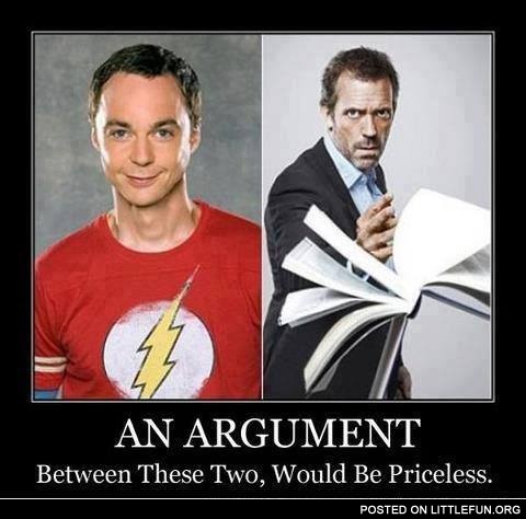 Sheldon vs. House