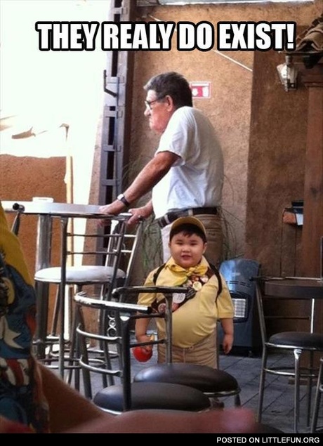 Up in real life