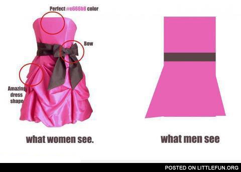 How men and women see the dress