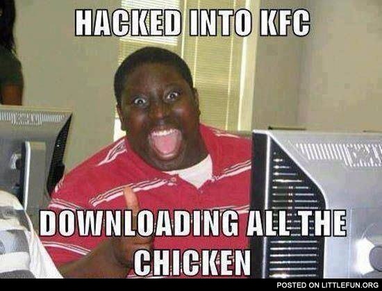 Hacked into KFC