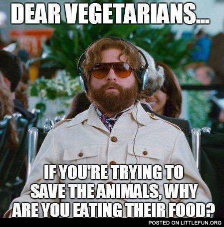 Dear vegetarians