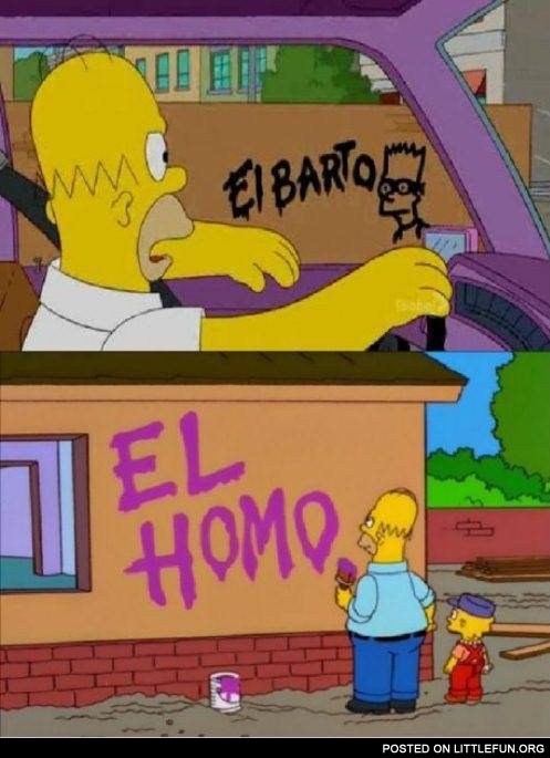 El Barto and El Homo