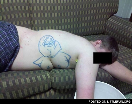 Forever alone drunk guy