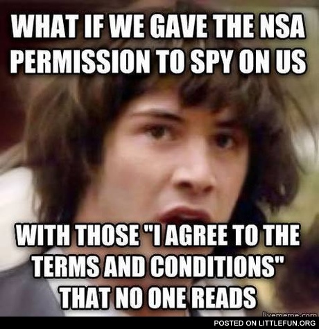What if we gave the NSA permission to spy on us