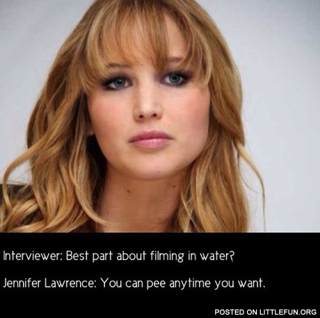 Filming in water