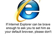 If IE can be brave