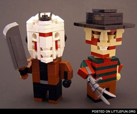 Lego Jason Voorhees and Freddy Krueger