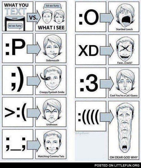Smiles in real life