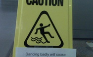 Dancing badly