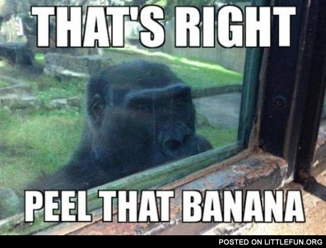 Peel theat banana