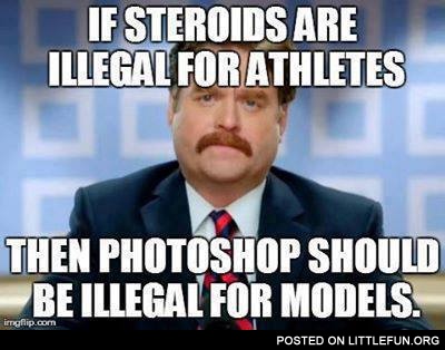 If steroids are illegal for athlets