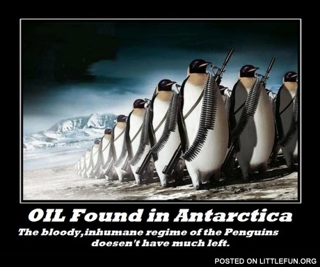 Oil found in Antarctica