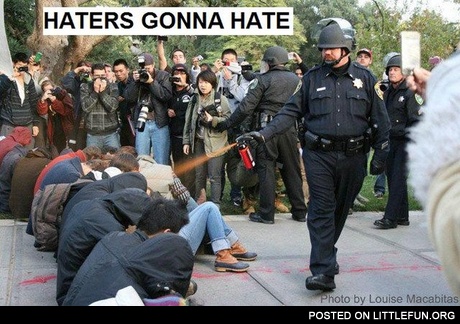 Haters gonna hate