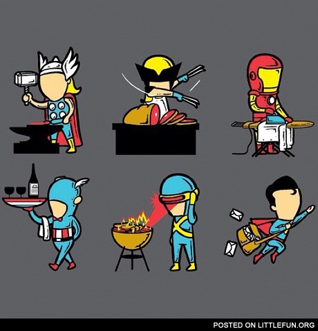 Superhero part time jobs