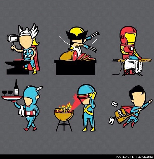 Superhero part time jobs