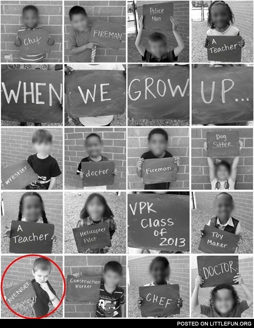 When we grow up