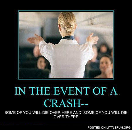 In the event of a crash
