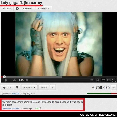 Lady Gaga ft. Jim Carrey