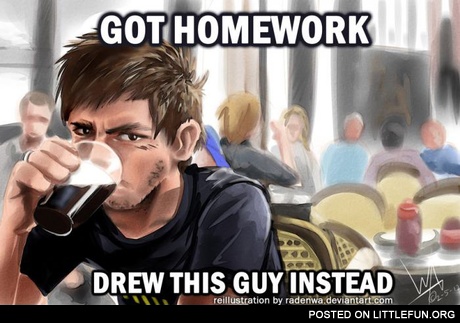 Lazy College Senior
