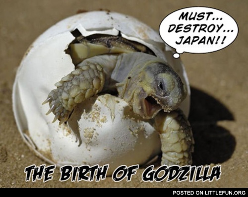 The birth of Godzilla