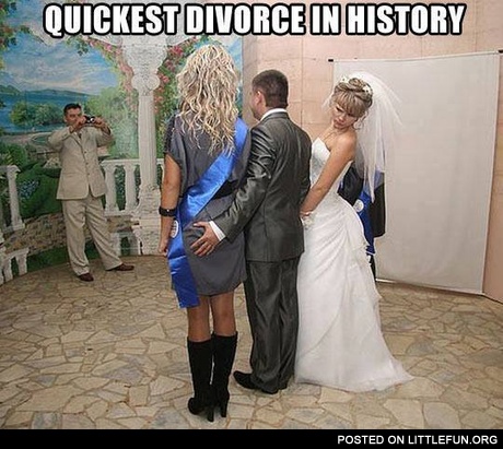 Quickest divorce in history