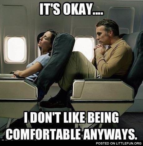 In the plane