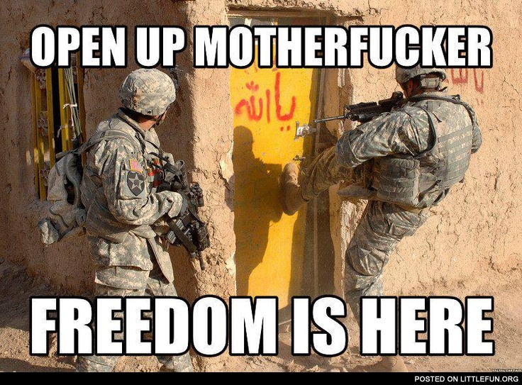 Open up, freedom is here