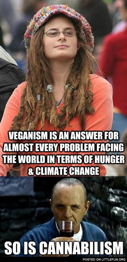Veganism vs. Cannibalism