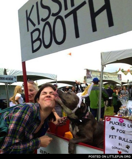 Kissing booth