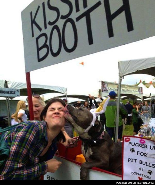 Kissing booth