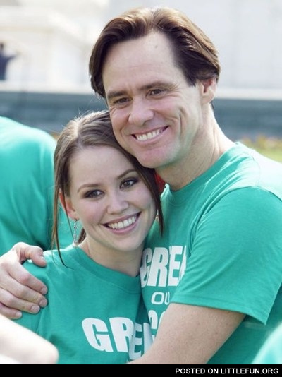 Jim Carrey's daughter is pretty nice
