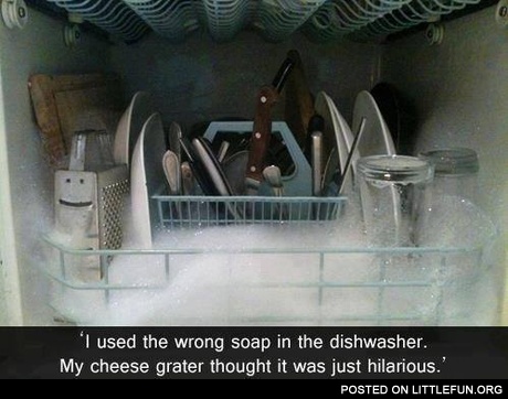 Happy sheese grater