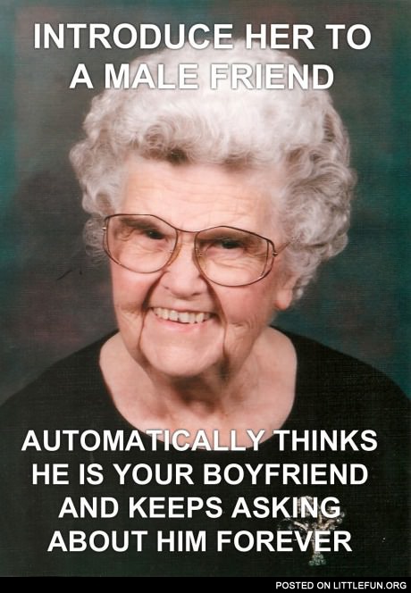 Introduce her to a male friend
