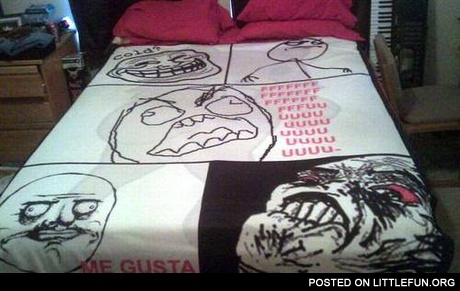 Meme bed sheet