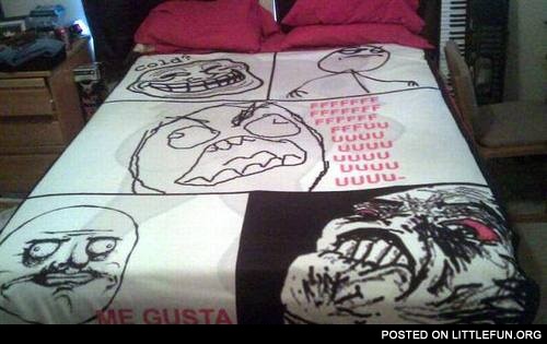 Meme bed sheet