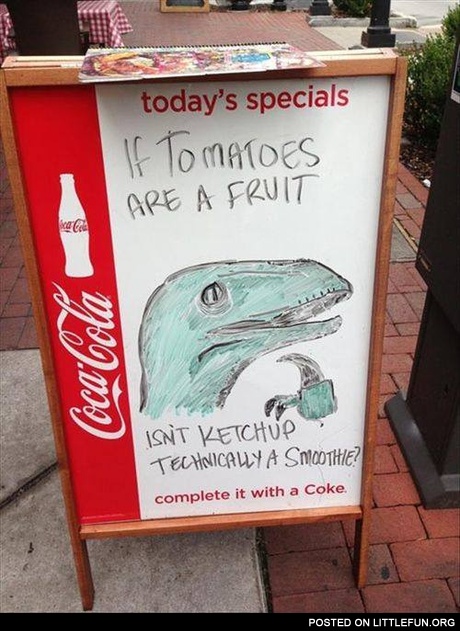 If tomatoes are fruit