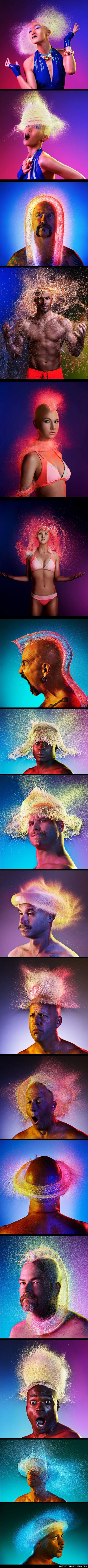 Water hairstyles