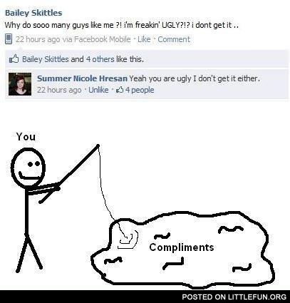 Compliments fishing