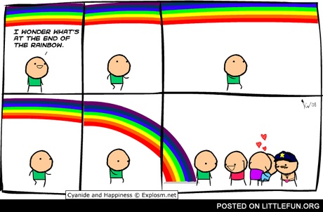 What's at the end of the rainbow