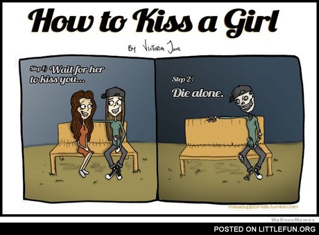 How to kiss a girl