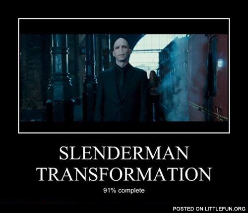 Slenderman, transformation