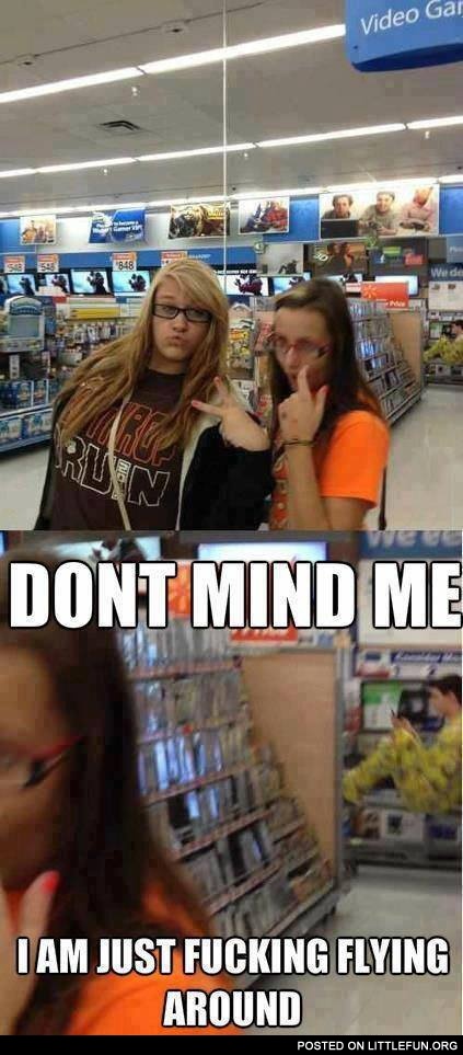 At the mall