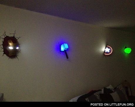 Avengers lights
