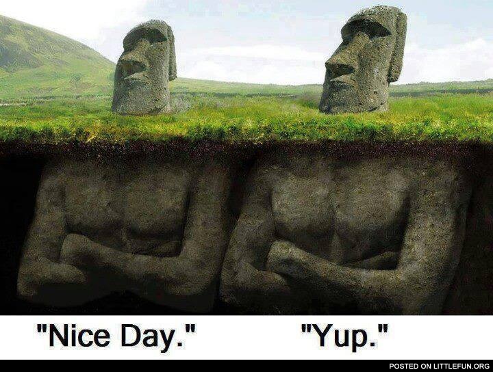 Easter Island heads
