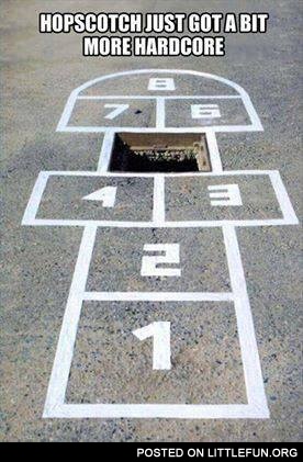 Hopscotch just got a bit more hardcore