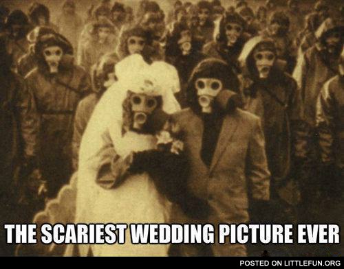 The scariest wedding picture ever