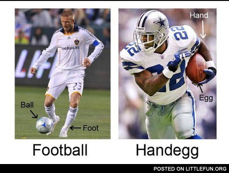Football vs. Handegg